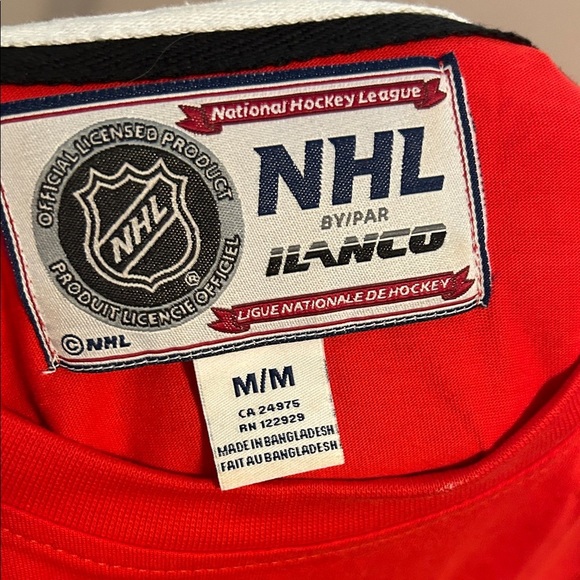 Red Graphic Ottawa Sens Hockey Tee - Picture 2 of 9